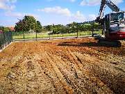 Lohn- & Baggerunternehmen Lang - Gartenbegradigung und Zaun errichten