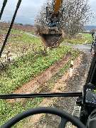 Lohn- & Baggerunternehmen Lang - Herstellung/Freiräumen von Gräben