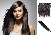 Lola EXTENSIONS - Echthaar-Extensions-leicht-gewellt-45cm-Tresse