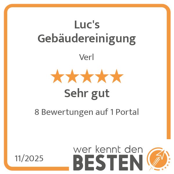 Luc's Gebäudereinigung - werkenntdenBESTEN.de Qual …