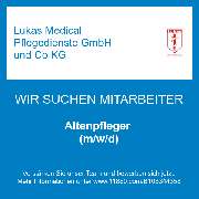 Lukas Medical Pflegedienste GmbH und Co KG - Altenpfleger (m/w/d)