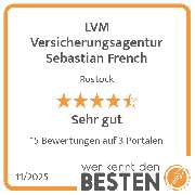LVM Versicherungsagentur Sebastian French - werkenntdenBESTEN.de Qualitätssiegel