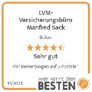 LVM-Versicherungsbüro Manfred Sack - werkenntdenBESTEN.de Qualitätssiegel