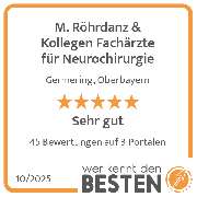 M. Röhrdanz & Kollegen Fachärzte für Neurochirurgie - werkenntdenBESTEN.de Qualitätssiegel