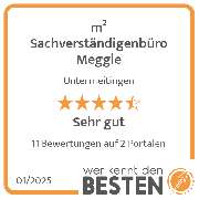 m² Sachverständigenbüro Meggle - werkenntdenBESTEN.de Qualitätssiegel