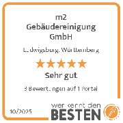 m2 Gebäudereinigung GmbH - werkenntdenBESTEN.de Qualitätssiegel