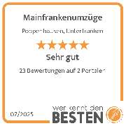 Mainfrankenumzüge - werkenntdenBESTEN.de Qualitätssiegel