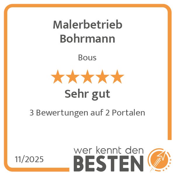 Malerbetrieb Bohrmann - werkenntdenBESTEN.de Quali …