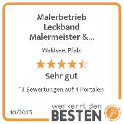 Malerbetrieb Leckband Malermeister & Stuckateurbetrieb - werkenntdenBESTEN.de Qualitätssiegel