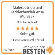 Malerbetrieb und Lackierbetrieb Arne Muhlack - werkenntdenBESTEN.de Qualitätssiegel