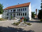 Malerei Florian Meier GmbH - Rathaus Bergkirchen, Fassadenanstrich