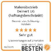 Malereibetrieb Deinert UG (haftungsbeschränkt) - werkenntdenBESTEN.de Qualitätssiegel