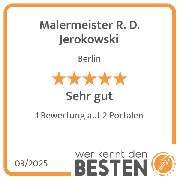 Malermeister R. D. Jerokowski - werkenntdenBESTEN.de Qualitätssiegel