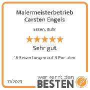 Malermeisterbetrieb Carsten Engels - werkenntdenBESTEN.de Qualitätssiegel
