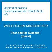 Manfred Klincksiek Dachdeckermeister GmbH & Co KG - Dachdecker (Geselle) (m/w/d)