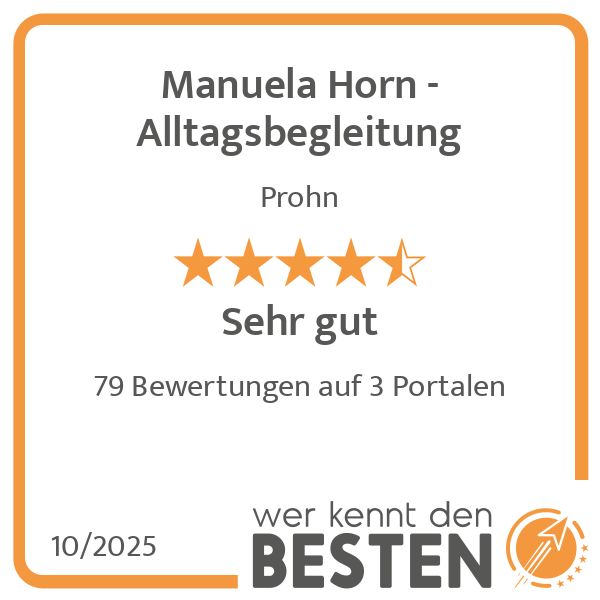 Manuela Horn - Alltagsbegleitung - werkenntdenBEST …