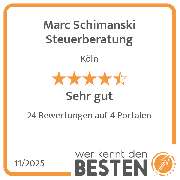 Marc Schimanski Steuerberatung - werkenntdenBESTEN.de Qualitätssiegel