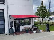 Mario Maierl GmbH München Markisen Lamellendach Sonnenschutz Jalousien Rollladen Rollo Reparatur - Freistehende Markise rot