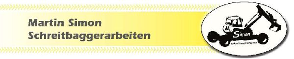 Martin Simon Schreitbaggerarbeiten - 1