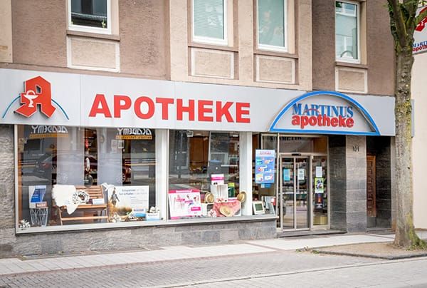 Martinus-Apotheke - Aussenansicht der Martinus-Apo …