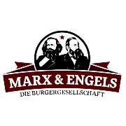 Marx & Engels _ Die Burgergesellschaft - LOGO
