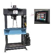 Maschinen Härtel GmbH & Co. KG - Werkstattpressen Innovation, Ausführung mit Motor, Presskraft von 30 to bis 500 to. CNC-gesteuert und Touch-Display 15