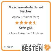 Maschinenteile Bernd Fischer - werkenntdenBESTEN.de Qualitätssiegel