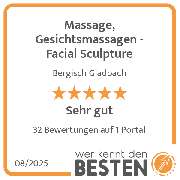 Massage, Gesichtsmassagen - Facial Sculpture - werkenntdenBESTEN.de Qualitätssiegel