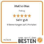 Mathe-Max - werkenntdenBESTEN.de Qualitätssiegel