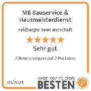MB Bauservice & Hausmeisterdienst - werkenntdenBESTEN.de Qualitätssiegel