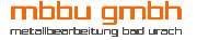 MBBU Metallbearbeitung Bad Urach GmbH - Logo MBBU