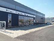 MEGA eG Bautzen - Standortbild Eingang MEGA eG Bautzen, Großhandel für Maler, Bodenleger und Stuckateure