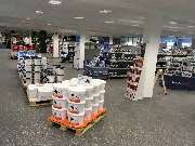 MEGA eG Bielefeld - Standortbild Innenraum Lager MEGA eG Bielefeld, Großhandel für Maler, Bodenleger und Stuckateure
