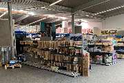 MEGA eG Freiburg - Standortbild Lager MEGA eG, Freiburg, Großhandel für Maler, Bodenleger und Stuckateure