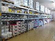 MEGA eG Göttingen - Standortbild Innenraum Lager MEGA eG Göttingen, Großhandel für Maler, Bodenleger und Stuckateure