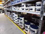 MEGA eG Goslar - Standortbild Innenraum Lager MEGA eG Goslar, Großhandel für Maler, Bodenleger und Stuckateure