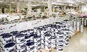 MEGA eG Hamburg-Eidelstedt - Standortbild Innenraum Lager MEGA eG Hamburg, Großhandel für Maler, Bodenleger und Stuckateure