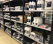 MEGA eG Hildesheim - Standortbild Innenraum Lager MEGA eG Hildesheim, Großhandel für Maler, Bodenleger und Stuckateure