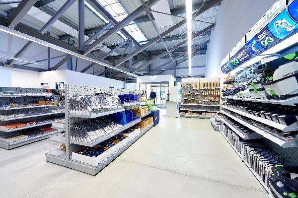 MEGA eG Husum - Standortbild Innenraum Lager MEGA  …