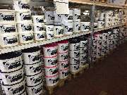 MEGA eG Itzehoe - Standortbild Innenraum Lager MEGA eG Itzehoe, Großhandel für Maler, Bodenleger und Stuckateure