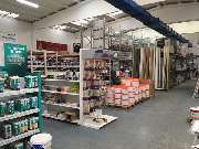 MEGA eG Oldenburg - Standortbild Innenraum Lager MEGA eG Oldenburg, Großhandel für Maler, Bodenleger und Stuckateure