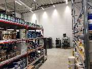 MEGA eG Oldenburg - Standortbild Innenraum Lager MEGA eG Oldenburg, Großhandel für Maler, Bodenleger und Stuckateure