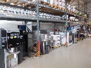 MEGA eG Regensburg - Standortbild Innenraum Lager MEGA eG Regensburg, Großhandel für Maler, Bodenleger und Stuckateure