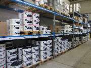 MEGA eG Weiden - Standortbild Innenraum Lager MEGA eG Weiden, Großhandel für Maler, Bodenleger und Stuckateure