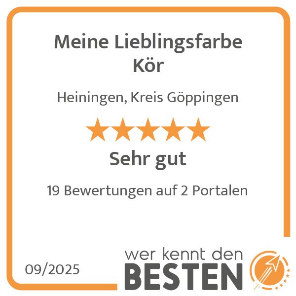 Meine Lieblingsfarbe Kör - werkenntdenBESTEN.de Qu …