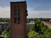 Meister im Seil GmbH - Taubenbefall - Epiphanienkirche | Meister im Seil GmbH - Industriekletterer Hamburg