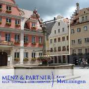 Straßenansicht der Menz & Partner Rechtsanwälte Steuerberater Memmingen