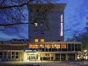 Mercure Hotel Dortmund Centrum - Aussenansicht bei Nacht Mercure Hotel Dortmund Centrum