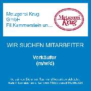 Metzgerei Krug GmbH Fil.Kammerstein und Rednitz Hembach - Verkäufer (m/w/d)