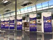 mezzo systems GmbH - Textildisplay auf Rollen